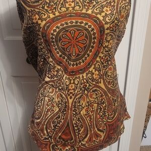 Tommy Hilfiger Halter Silk Tank Top